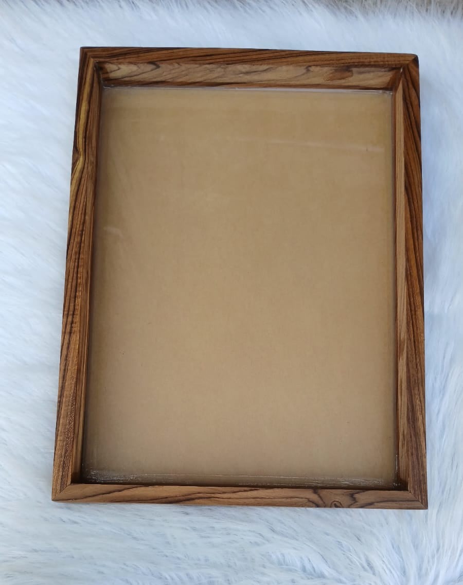 Premium Resin Teakwood Frame
