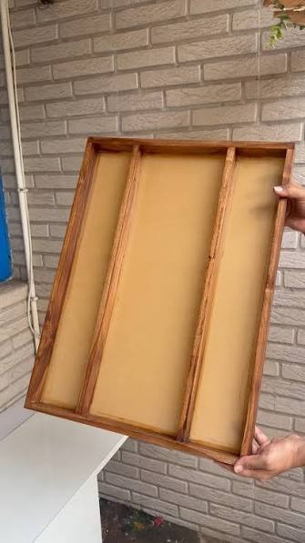 Resin teakwood frame 16/20
