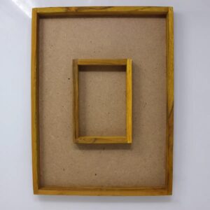 Resin Teakwood Frame 12/16