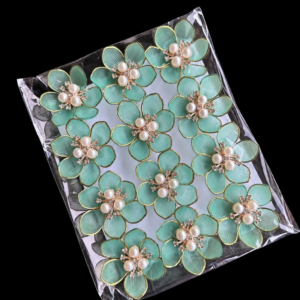 3D (Plastic) Flowers For Resin Art Pink