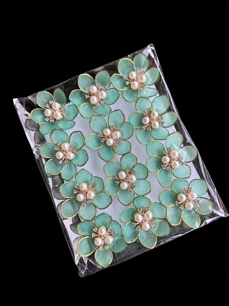 3D (Plastic) Flowers For Resin Art Pink