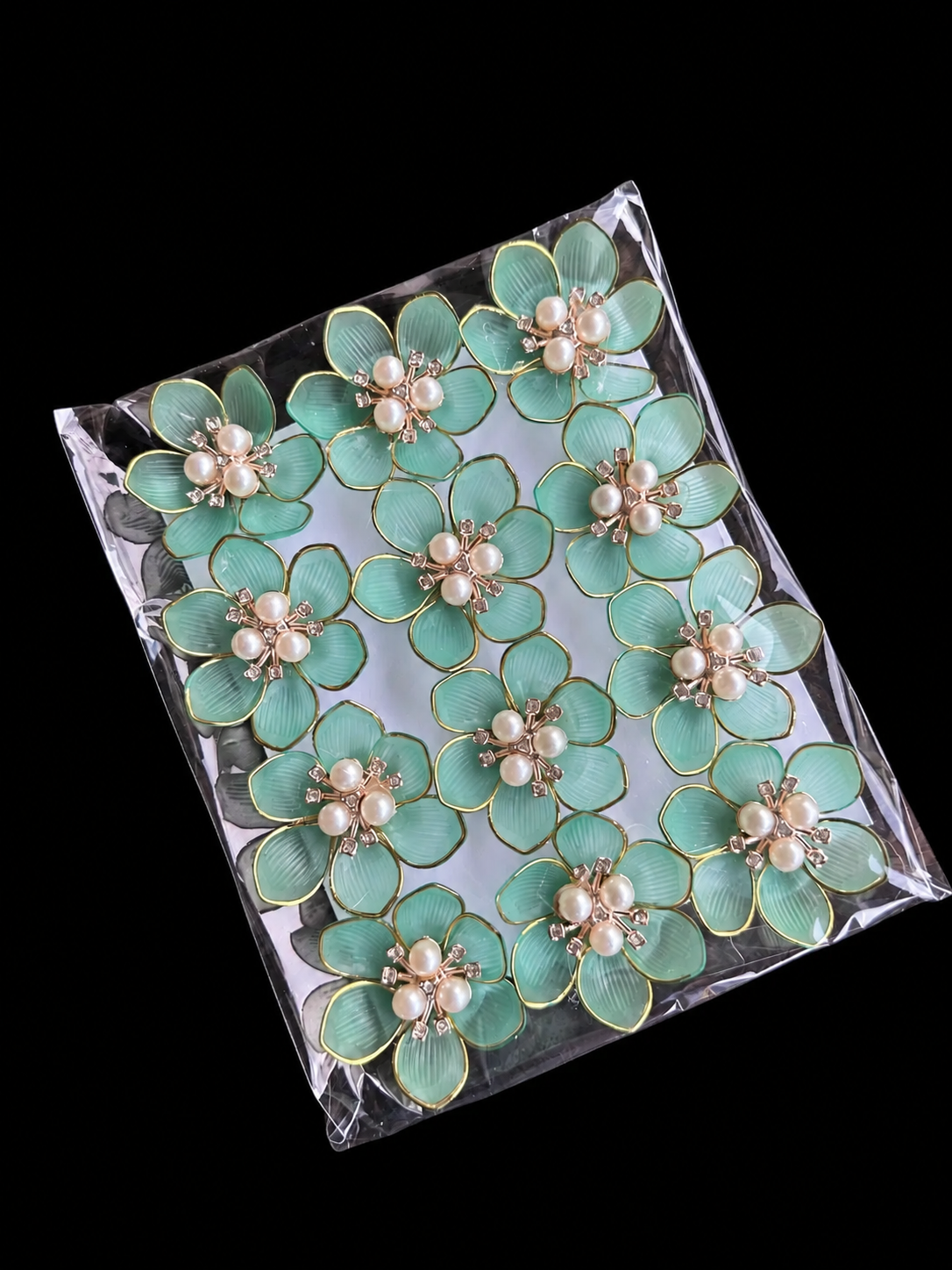 3D (Plastic) Flowers For Resin Art Pink