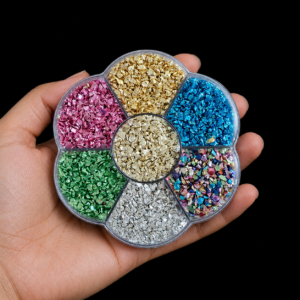 Granules box for resin art