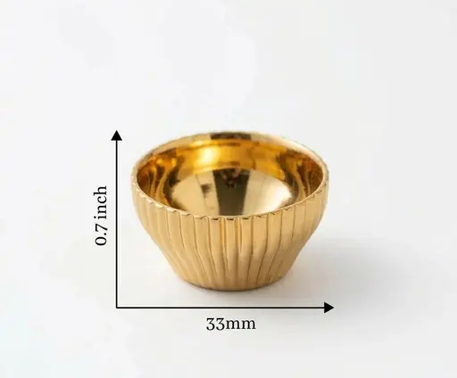 Plastic katori for resin art