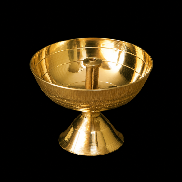 brass diya for resin art